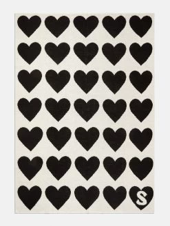Wrapped In Love Custom Blanket - Black/White