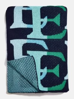 Got Your Back Custom Blanket - Blue/Green -Baublebar 112869 G 02