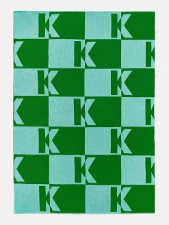 Opposites Attract Custom Blanket - Blue/Green