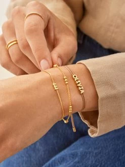 Rylee 18K Gold Bracelet - Gold Bead -Baublebar 114335 m 97a86e50 c4f9 42ac bbbd 4634be9df25c