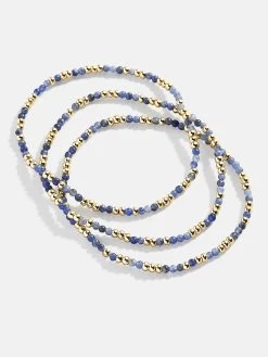Sadie Bracelet Set - Navy 7 Sadie Bracelet Set - Navy -Baublebar 114515 G 02