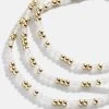 Sadie Bracelet Set - White 1 Sadie Bracelet Set - White -Baublebar 114517 G 01