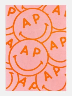 Show Me A Smile Custom Blanket - Pink/Orange