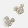 Mickey Mouse Disney Pavé Earrings - Pavé -Baublebar 114602 G 01