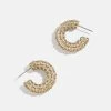 Olympia Earrings - Clear/Gold -Baublebar 114623 G 01