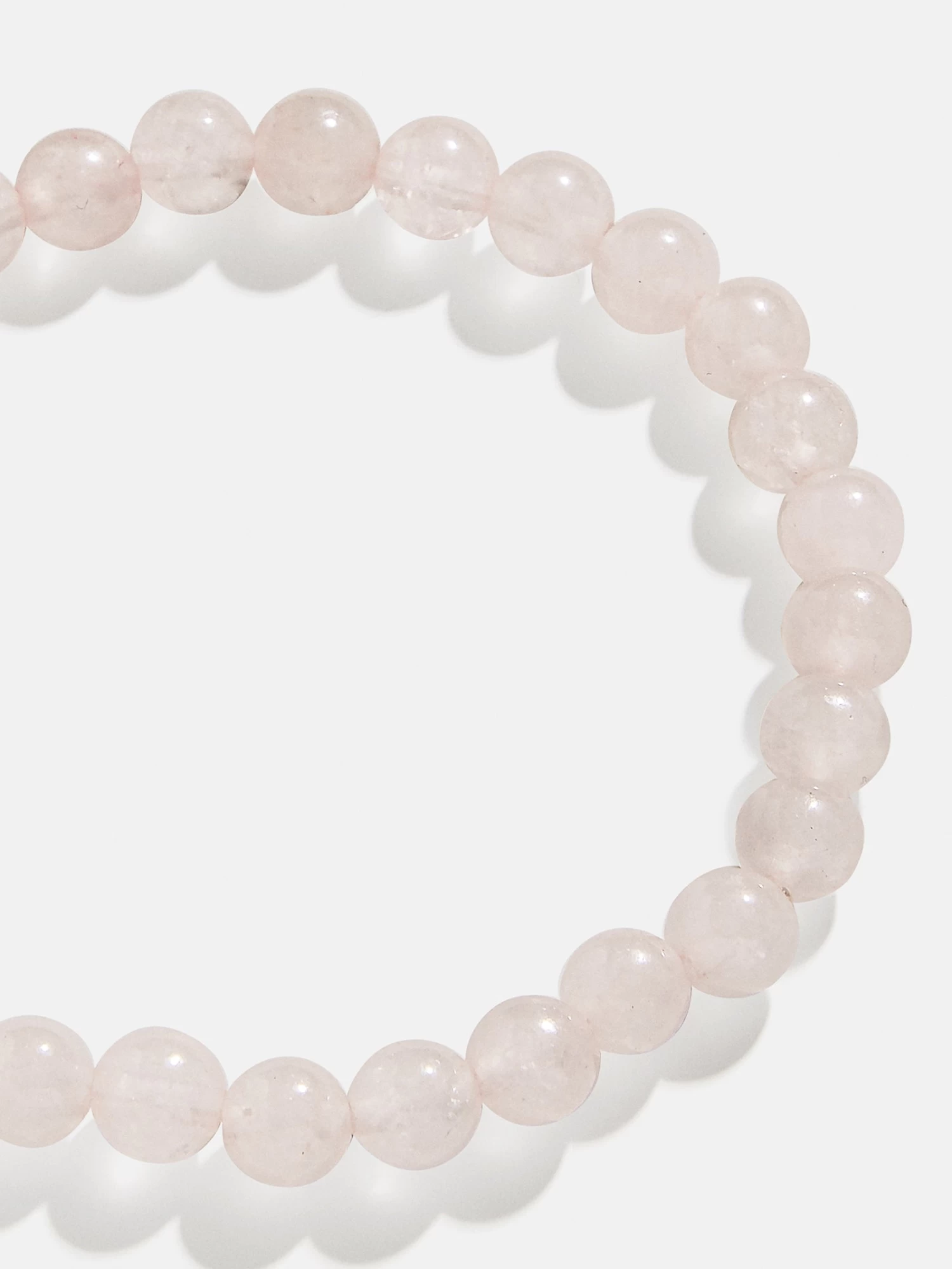 Cameron Semi-Precious Bracelet - Rose Quartz Stone 3 Cameron Semi-Precious Bracelet - Rose Quartz Stone