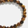 Cameron Semi-Precious Bracelet - Tiger's Eye 2 Cameron Semi-Precious Bracelet - Tiger's Eye -Baublebar 114630 G 01