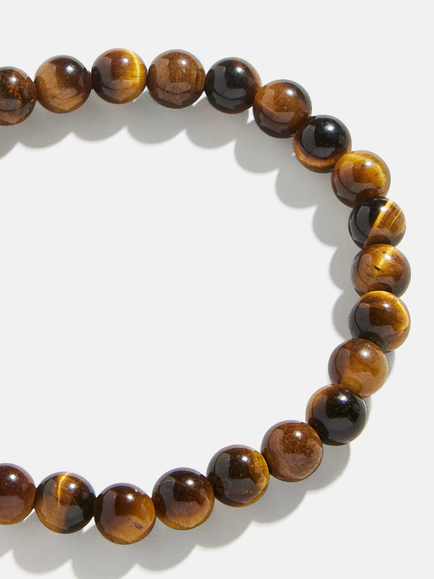 Cameron Semi-Precious Bracelet - Tiger's Eye 3 Cameron Semi-Precious Bracelet - Tiger's Eye