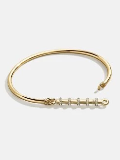 Tyler Cuff Bracelet - Clear/Gold -Baublebar 114642 G 02