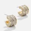Kaitlyn Earrings - Clear/Gold -Baublebar 114651 G 01