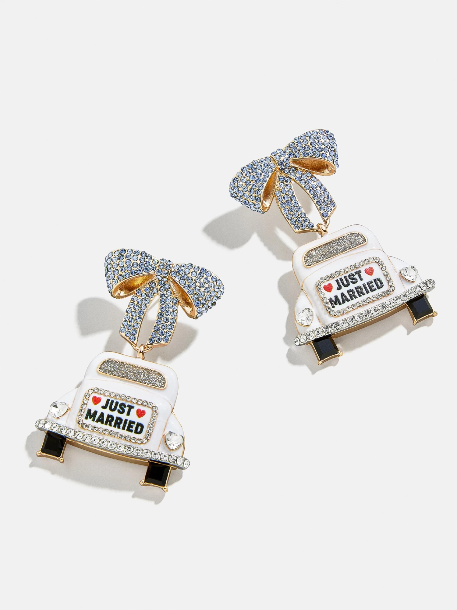 Honeymoon Bound Earrings - White/Gold 3 Honeymoon Bound Earrings - White/Gold