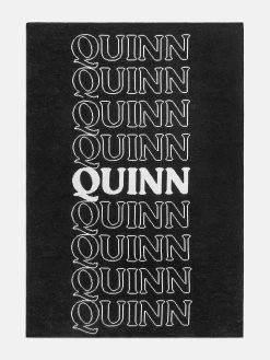 In The Bag Custom Blanket - Black/White