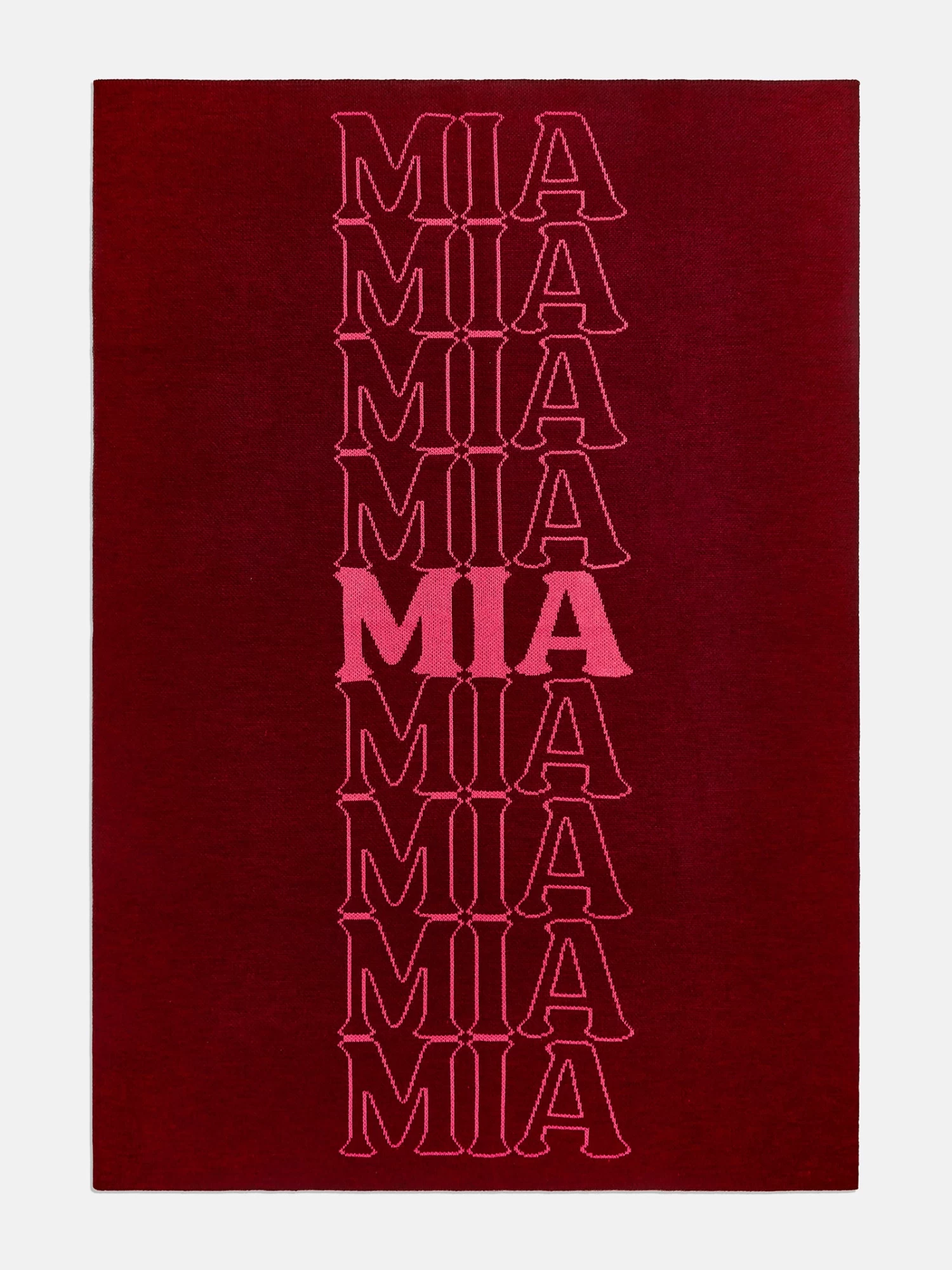 In The Bag Custom Blanket - Red/Pink 3 In The Bag Custom Blanket - Red/Pink