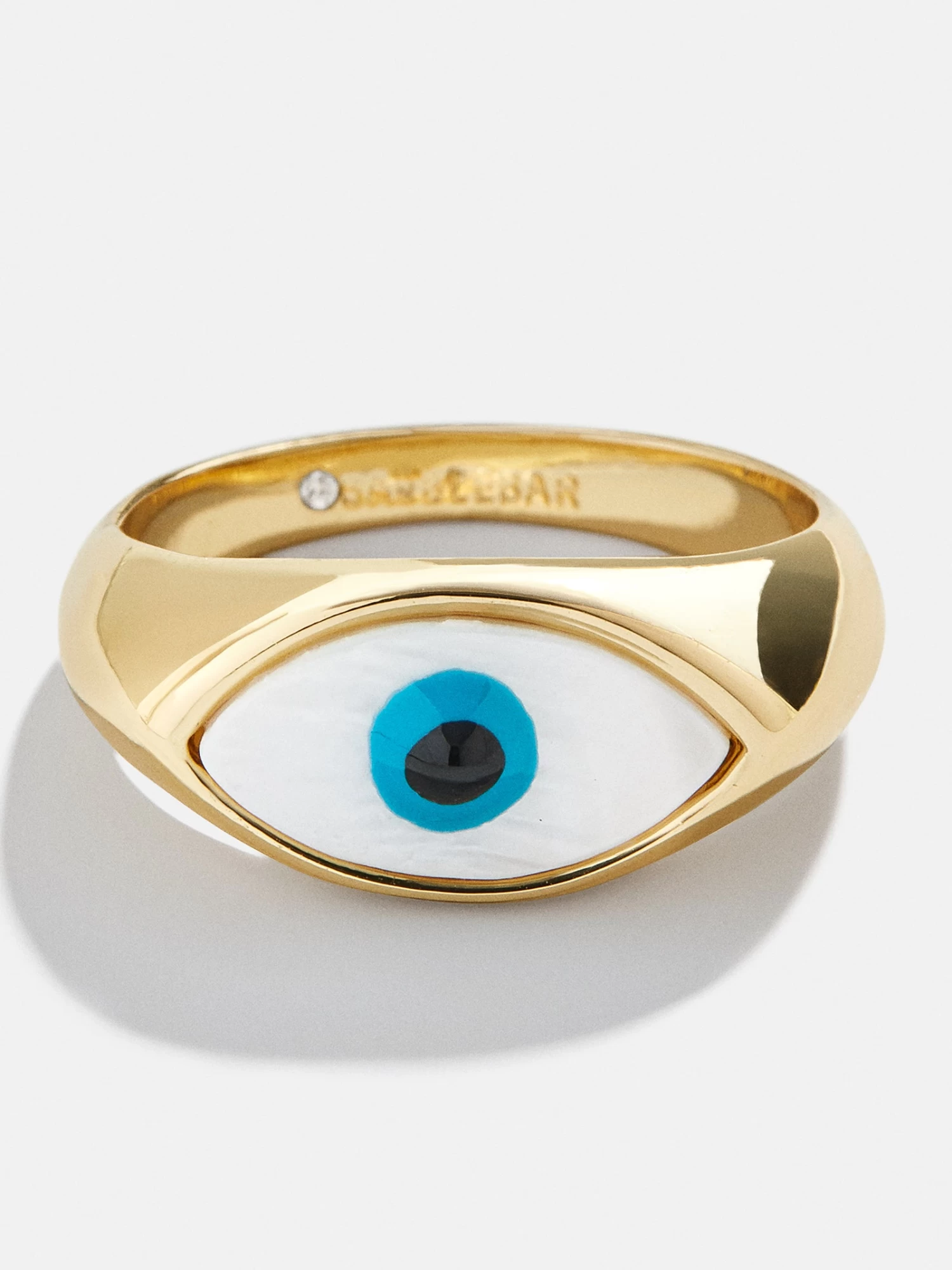 Good Eye Ring - Blue/Gold 3 Good Eye Ring - Blue/Gold
