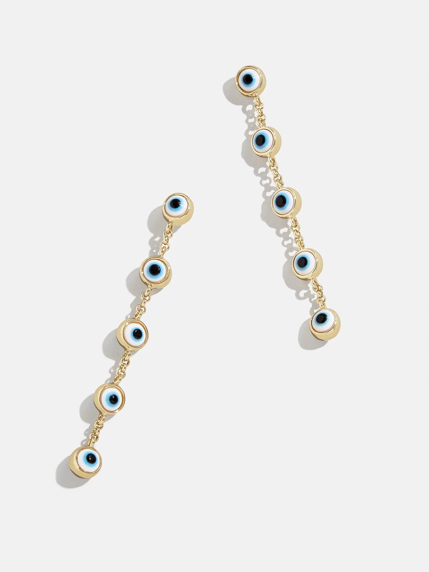 Eye To Eye Earrings - Blue/Gold 3 Eye To Eye Earrings - Blue/Gold