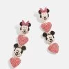 Mickey & Minnie Disney Drop Earrings - Mickey Mouse & Minnie Mouse Earrings 2 Mickey & Minnie Disney Drop Earrings - Mickey Mouse & Minnie Mouse Earrings -Baublebar 115050 G 01