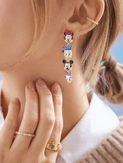 Mickey & Friends Disney Drop Earrings - Multi -Baublebar 115051 m
