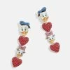 Donald & Daisy Disney Drop Earrings - Donald Duck & Daisy Duck Earrings -Baublebar 115052 G 01