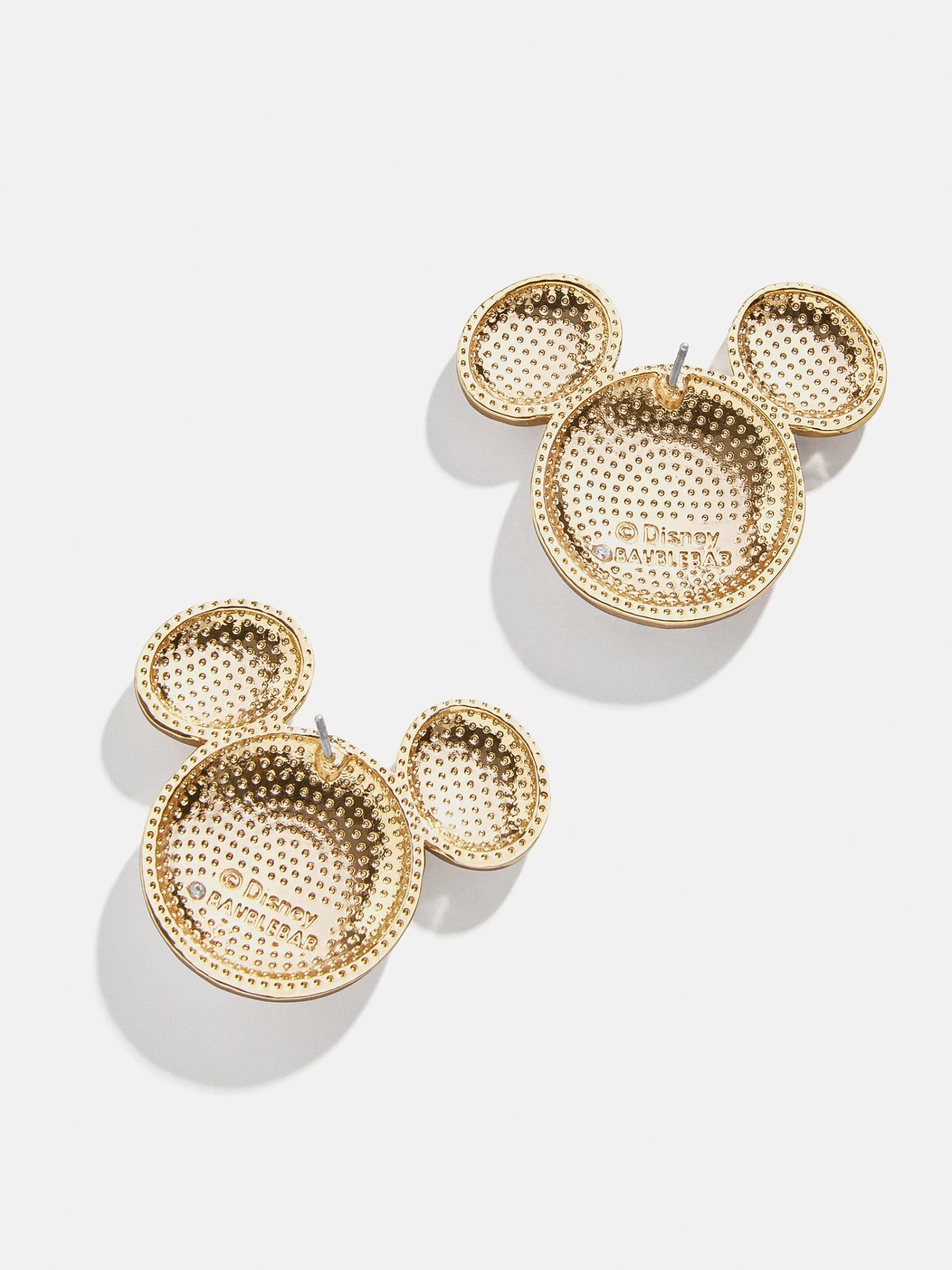 Mickey Mouse Disney Repeating Hearts Earrings - Black/Red 5 Mickey Mouse Disney Repeating Hearts Earrings - Black/Red - Image 3