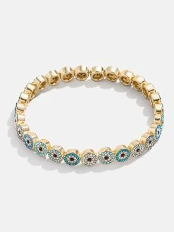 Kaya Bracelet - Blue 7 Kaya Bracelet - Blue -Baublebar 115793 G 02
