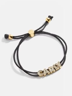 Custom Cord Slider Bracelet- Black -Baublebar 115876 G 02