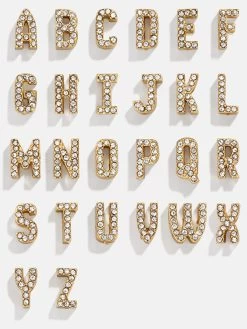 Initial Pisa Bracelet - Clear/Gold -Baublebar 32645 G Grid