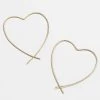 Corazon 18K Gold Earrings - Gold -Baublebar 35282 g 01 1