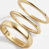 Tris 18K Gold Ring Set - Gold -Baublebar 35306 g 01 v2 7