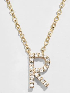 14K Gold Diamond Initial Necklace -Baublebar 43971 G 01 238e8891 1617 4e5c a18d 423a01dc5d95