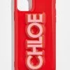 Block Font Custom IPhone Case - Red/Pink -Baublebar 45939 new G 01