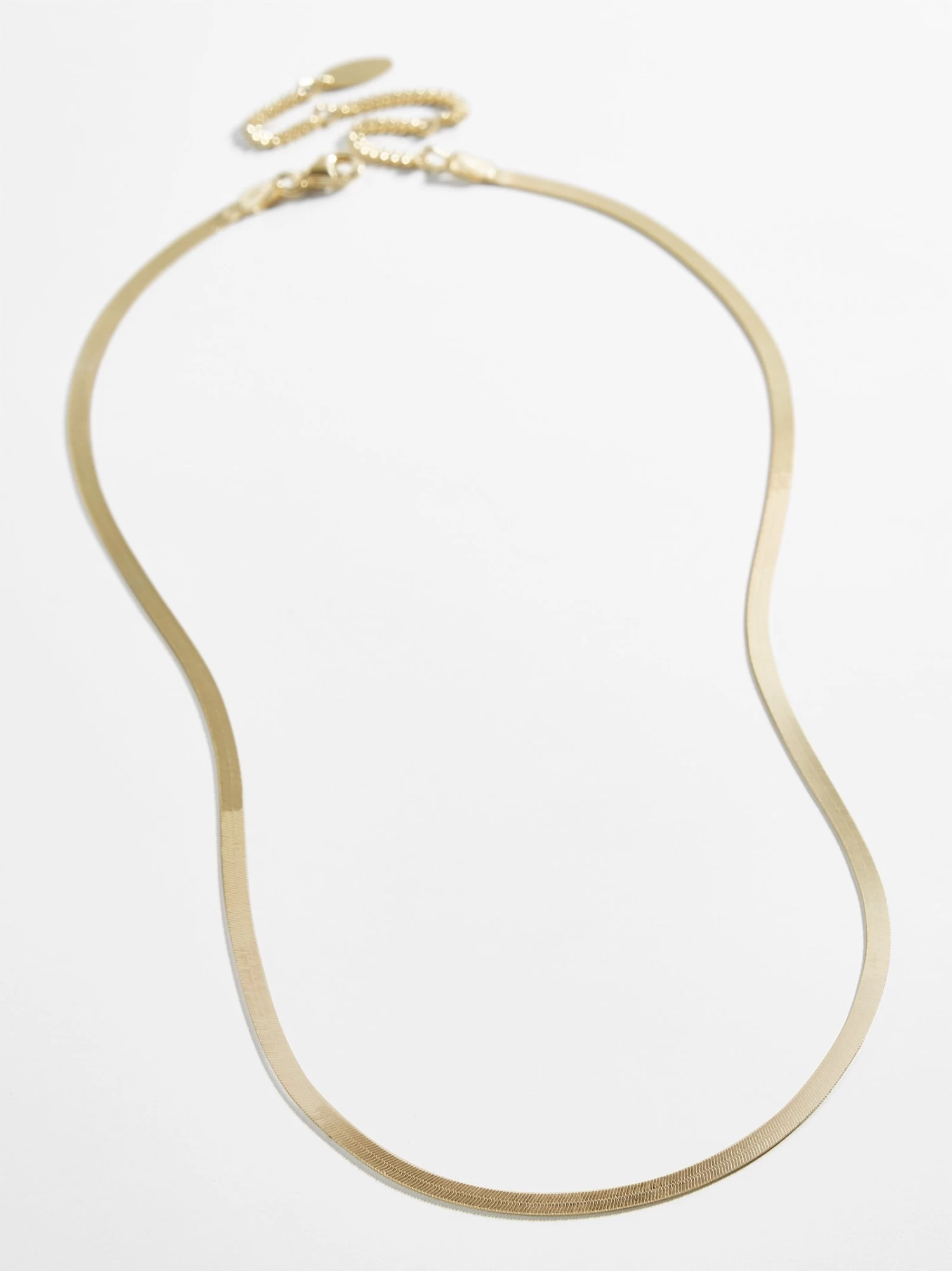 Mini Gia Necklace - 14K Gold Plated Sterling Silver 5 Mini Gia Necklace - 14K Gold Plated Sterling Silver - Image 3