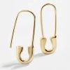 Mini Spillo 18K Gold Earrings - Gold