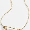Spillo 18K Gold Necklace - Gold -Baublebar 53368 g 01