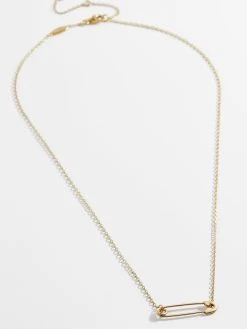Spillo 18K Gold Necklace - Gold -Baublebar 53368 g 02