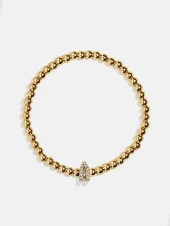 Initial Pisa Bracelet - Clear/Gold -Baublebar 53562 g a 1