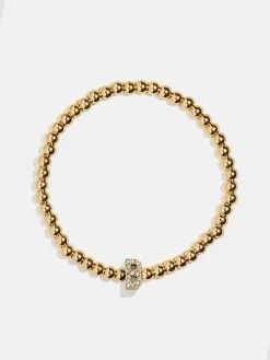 Initial Pisa Bracelet - Clear/Gold -Baublebar 53562 g b