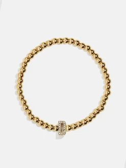 Initial Pisa Bracelet - Clear/Gold -Baublebar 53562 g d
