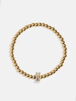 Initial Pisa Bracelet - Clear/Gold -Baublebar 53562 g k