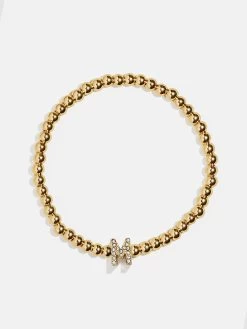 Initial Pisa Bracelet - Clear/Gold -Baublebar 53562 g m