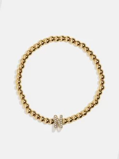 Initial Pisa Bracelet - Clear/Gold -Baublebar 53562 g n
