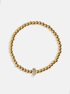 Initial Pisa Bracelet - Clear/Gold -Baublebar 53562 g s