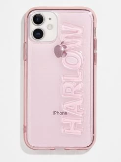 Jelly Custom IPhone Case - Pink
