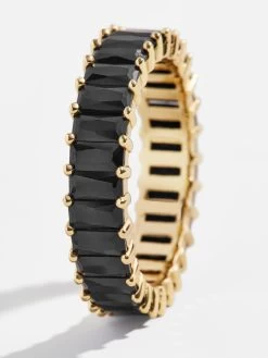 Mini Alidia Cubic Zirconia Ring - Black -Baublebar 56339 G 01