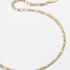 Figaro 14K Gold Anklet - Gold -Baublebar 57351 g 01 v2