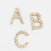 Single 18K Gold Initial Earring