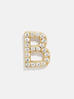 Single 18K Gold Initial Earring -Baublebar 57903 g b