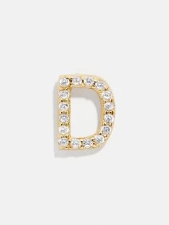 Single 18K Gold Initial Earring -Baublebar 57903 g d