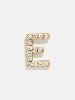 Single 18K Gold Initial Earring -Baublebar 57903 g e