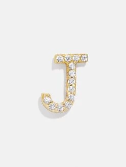 Single 18K Gold Initial Earring -Baublebar 57903 g j