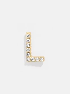 Single 18K Gold Initial Earring -Baublebar 57903 g l